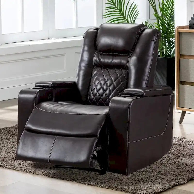 Fauteuil inclinable électrique multifonction Ebello pour home cinéma-14