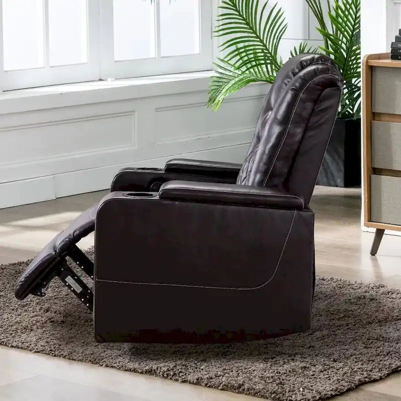 Fauteuil inclinable électrique multifonction Ebello pour home cinéma-17