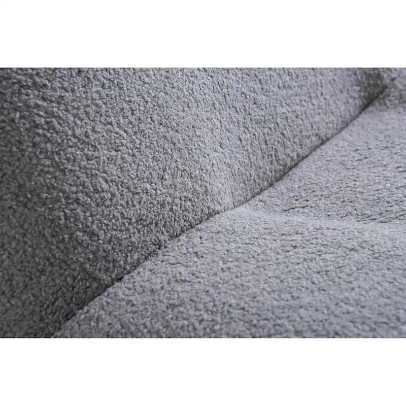 Fauteuil pivotant moderne en velours-15