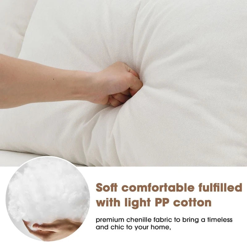 Ensemble canapé d'angle modulable 109x68 pour salon, canapé de style minimaliste moderne, canapé-lit rembourré-6