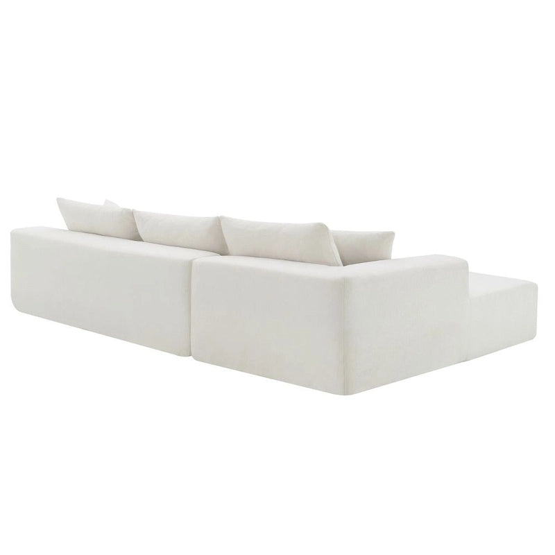 Ensemble canapé d'angle modulable 109x68 pour salon, canapé de style minimaliste moderne, canapé-lit rembourré-7