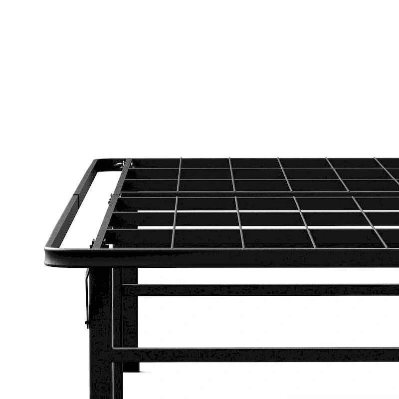 Cadre de lit plateforme en métal surélevé de 45,7 cm (18 pouces), format King-3
