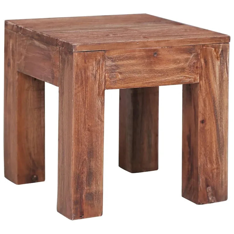 Table basse vidaXL en bois massif recyclé-7