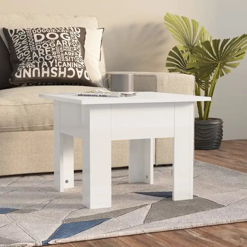 Table basse vidaXL, table d'appoint, table de canapé, mobilier de salon en bois composite-33