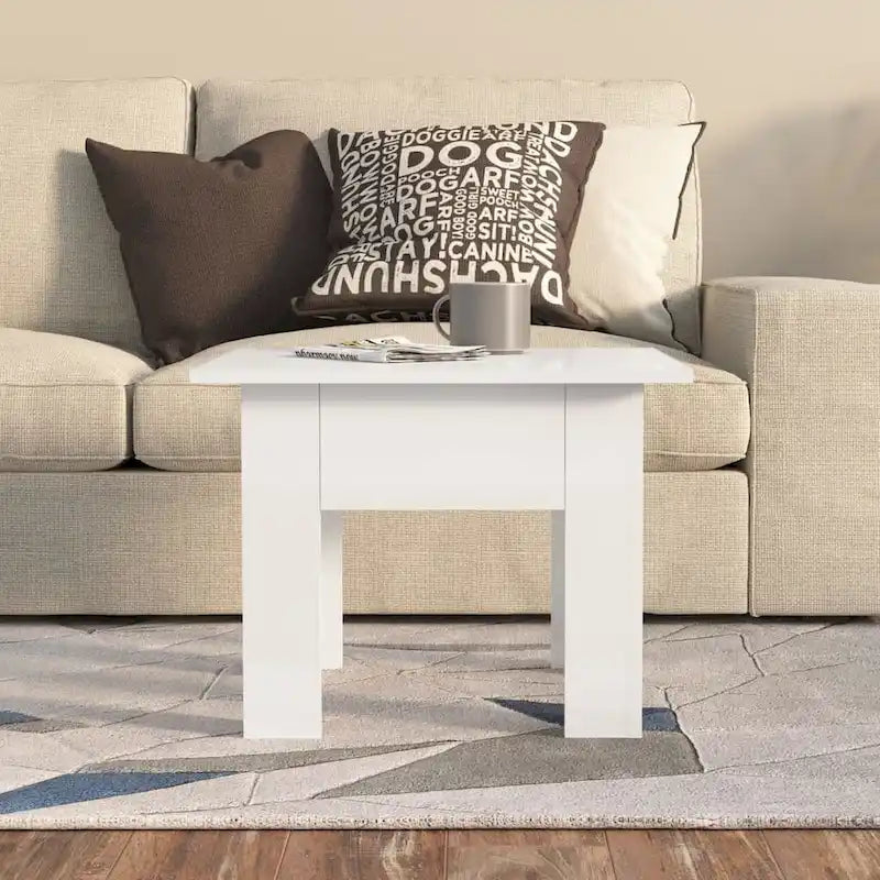 Table basse vidaXL, table d'appoint, table de canapé, mobilier de salon en bois composite-9
