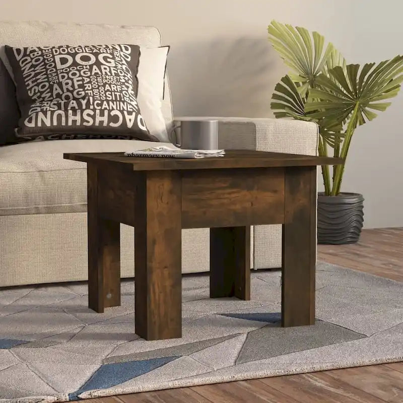Table basse vidaXL, table d'appoint, table de canapé, mobilier de salon en bois composite-17
