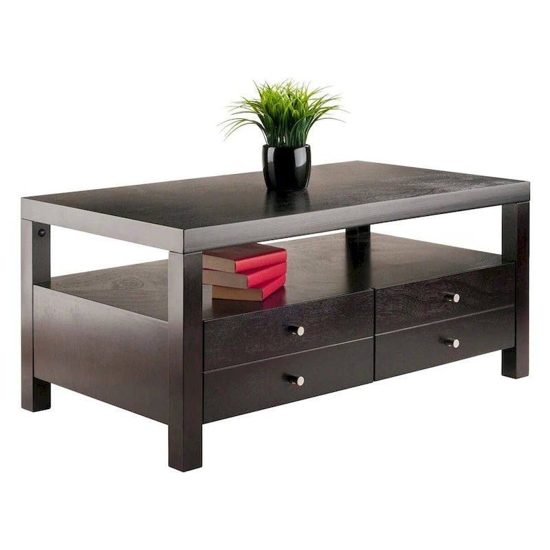 Table basse Copenhagen, Espresso - 40,16 x 22,83 x 18,35-6