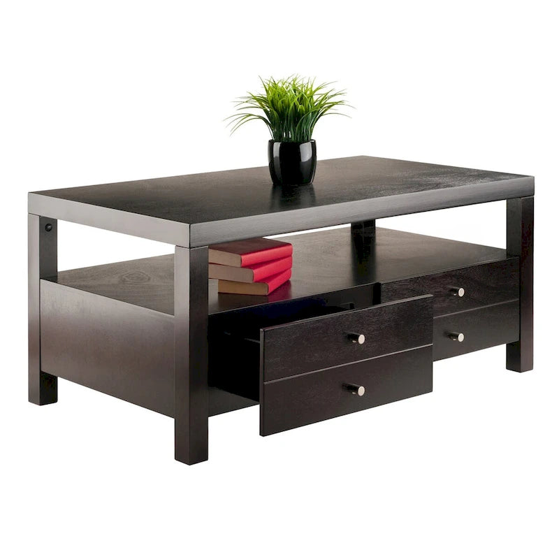 Table basse Copenhagen, Espresso - 40,16 x 22,83 x 18,35-7