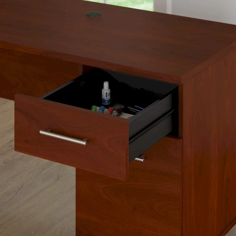 Bureau d'ordinateur Bush Furniture Somerset 60W avec tiroirs-5
