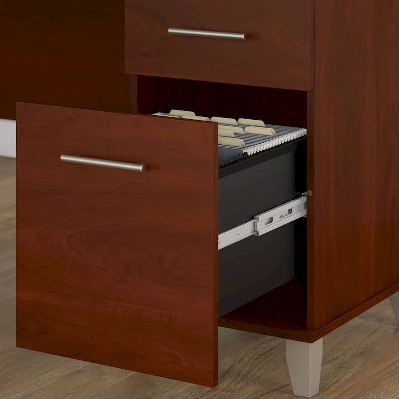 Bureau d'ordinateur Bush Furniture Somerset 60W avec tiroirs-6