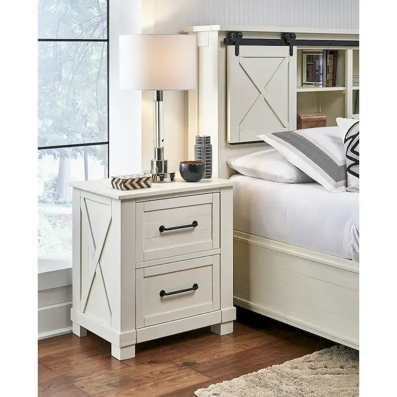 Collection de chambre à coucher Simply Solid Shanna en bois massif, 6 pièces avec rangement-4