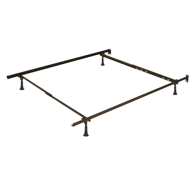 Cadre de lit extensible Clara Clark en métal à 4 pieds - Queen, Full, Twin-3