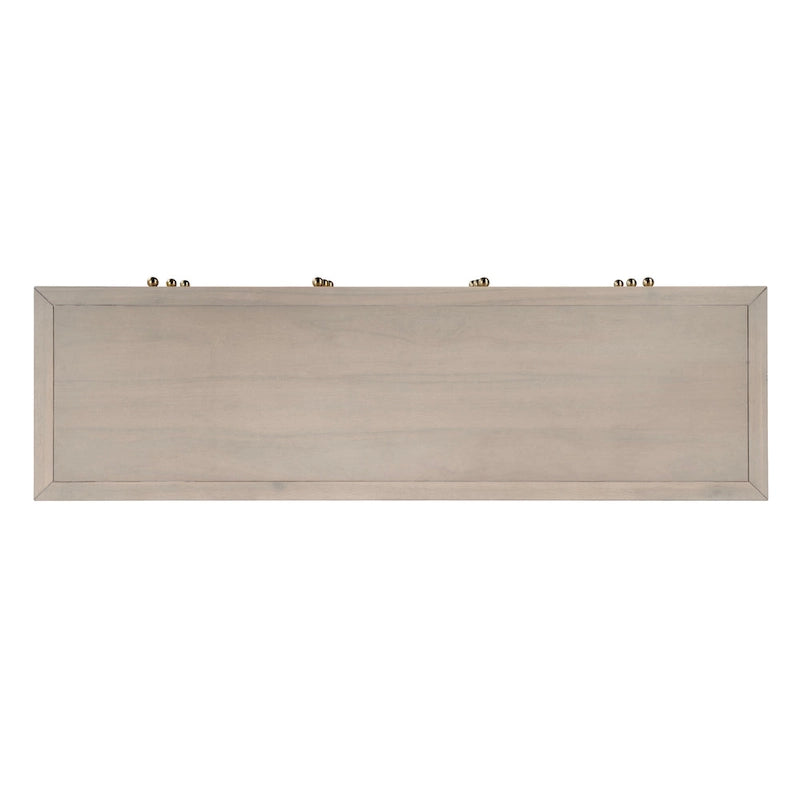 Commode large en bois Nora à 6 tiroirs-22