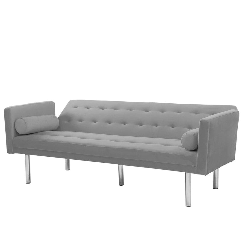 Canapé-lit futon, canapé-lit futon convertible, canapé-lit deux places, méridienne pour salon, appartement, bureau-17