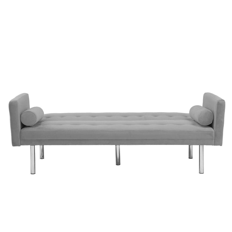 Canapé-lit futon, canapé-lit futon convertible, canapé-lit deux places, méridienne pour salon, appartement, bureau-18