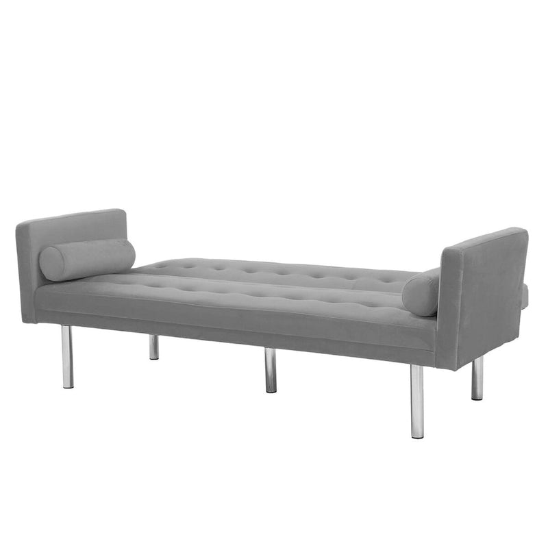 Canapé-lit futon, canapé-lit futon convertible, canapé-lit deux places, méridienne pour salon, appartement, bureau-19