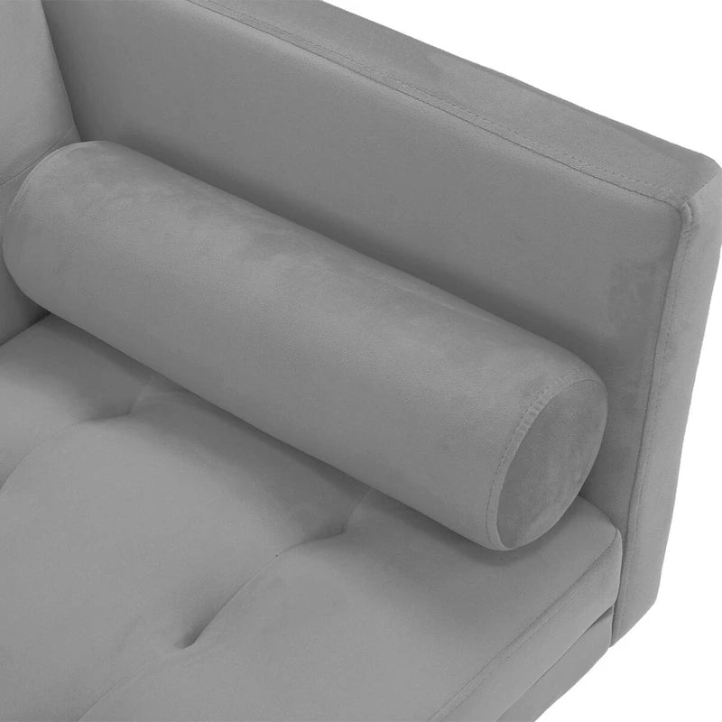 Canapé-lit futon, canapé-lit futon convertible, canapé-lit deux places, méridienne pour salon, appartement, bureau-20
