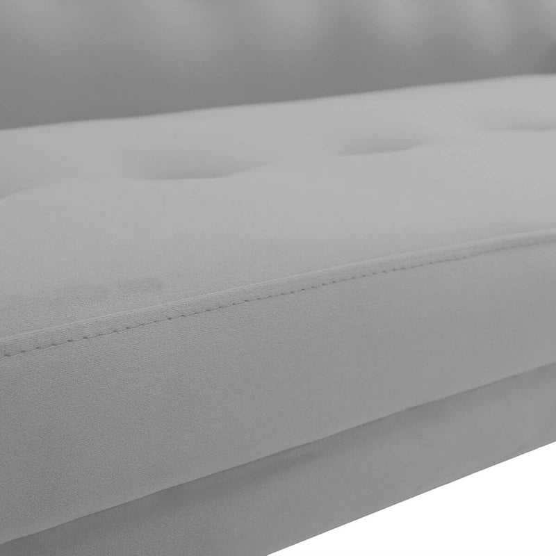 Canapé-lit futon, canapé-lit futon convertible, canapé-lit deux places, méridienne pour salon, appartement, bureau-22
