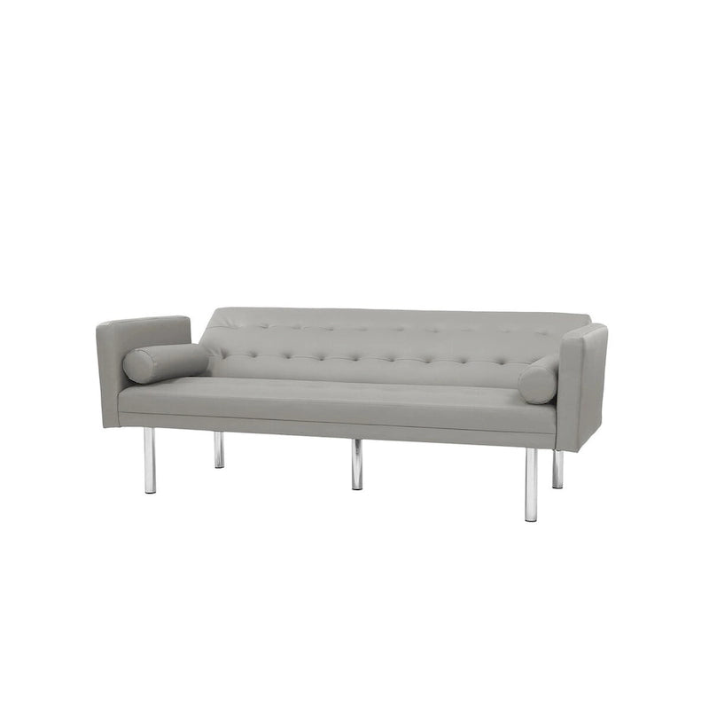 Canapé-lit futon, canapé-lit futon convertible, canapé-lit deux places, méridienne pour salon, appartement, bureau-27