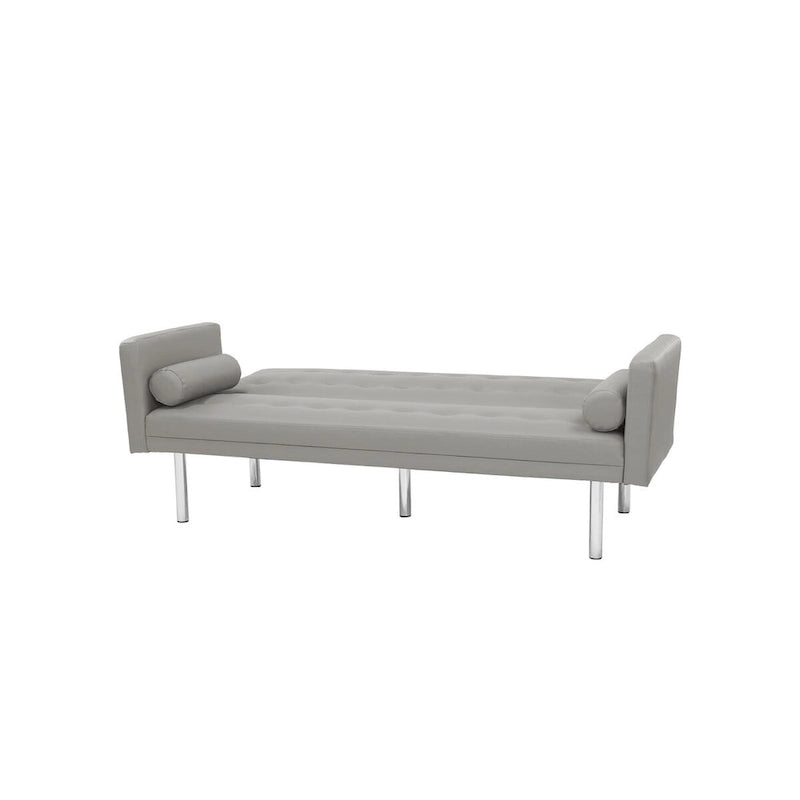 Canapé-lit futon, canapé-lit futon convertible, canapé-lit deux places, méridienne pour salon, appartement, bureau-28