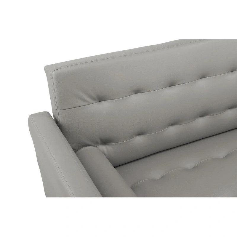 Canapé-lit futon, canapé-lit futon convertible, canapé-lit deux places, méridienne pour salon, appartement, bureau-30