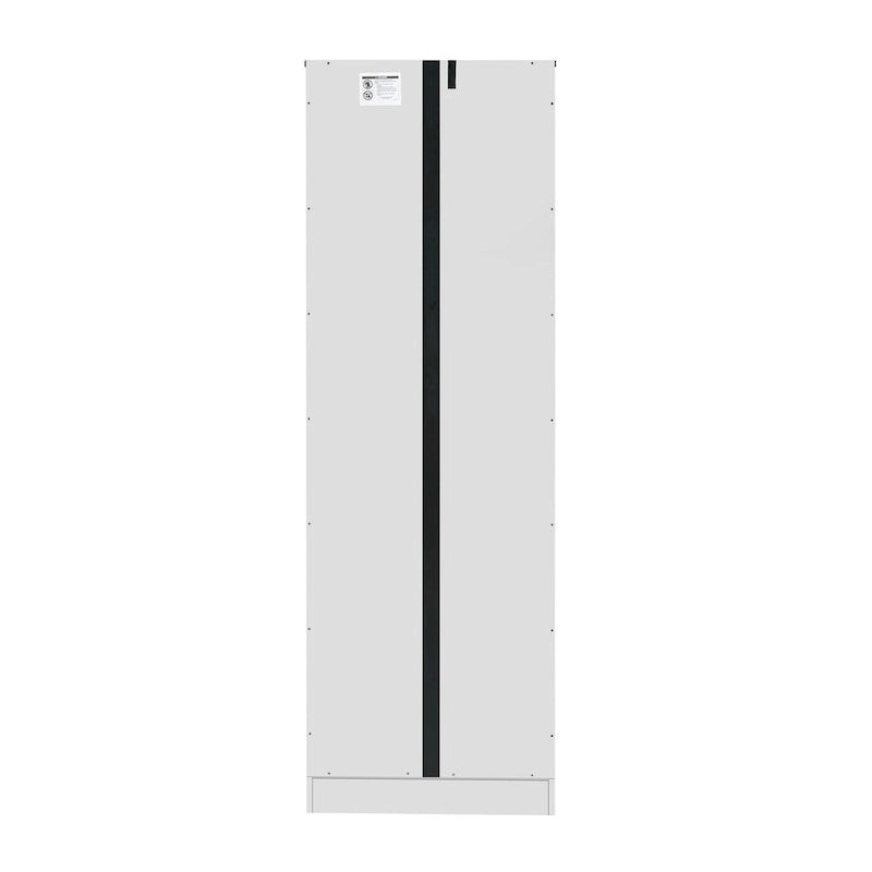 Armoire de rangement haute à 8 portes et 4 étagères, meuble de rangement mural pour salon, cuisine, bureau, chambre, salle de bain-18