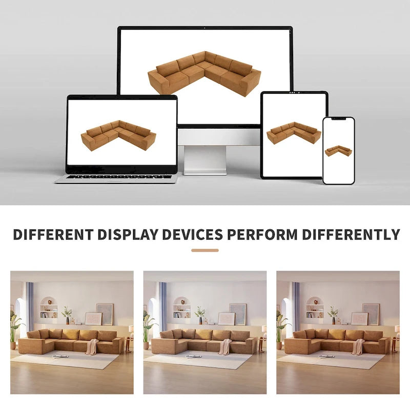 Canapé d'angle modulaire en forme de L-26
