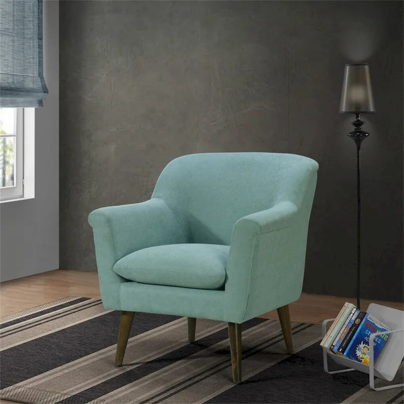 Woven Fabric Oversized Armchair