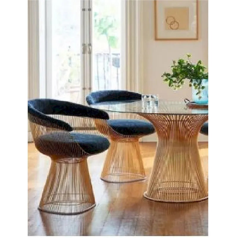 Chaise de salle à manger avec jardinière-3