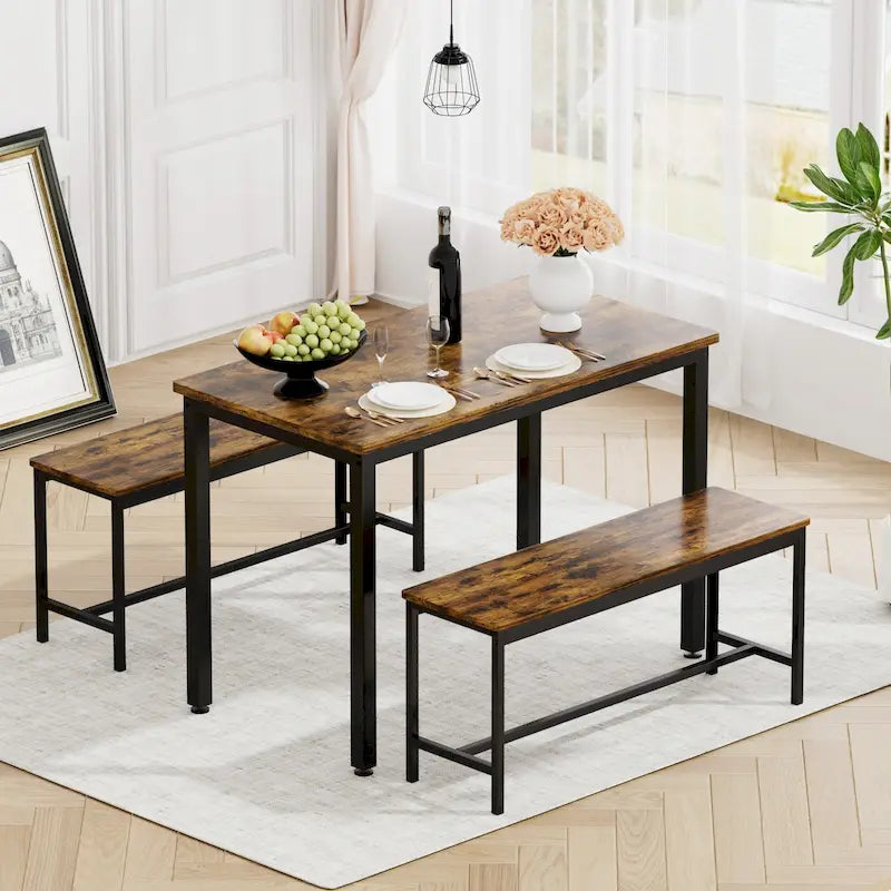 Ensemble table et comptoir de salle à manger pour cuisine-37