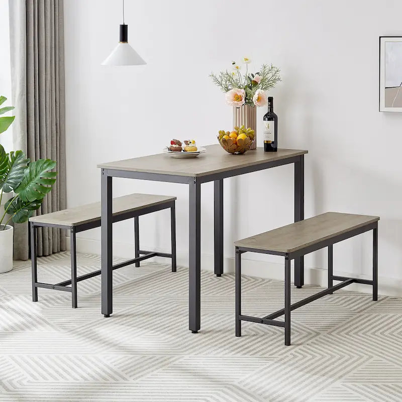 Ensemble table et comptoir de salle à manger pour cuisine-6