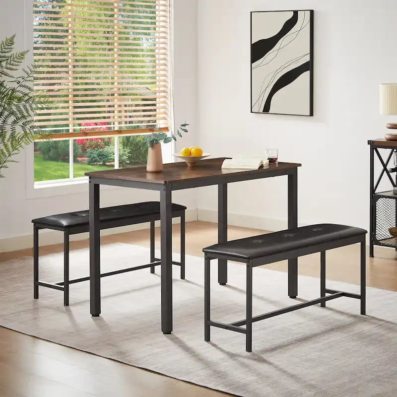 Ensemble table et comptoir de salle à manger pour cuisine-10