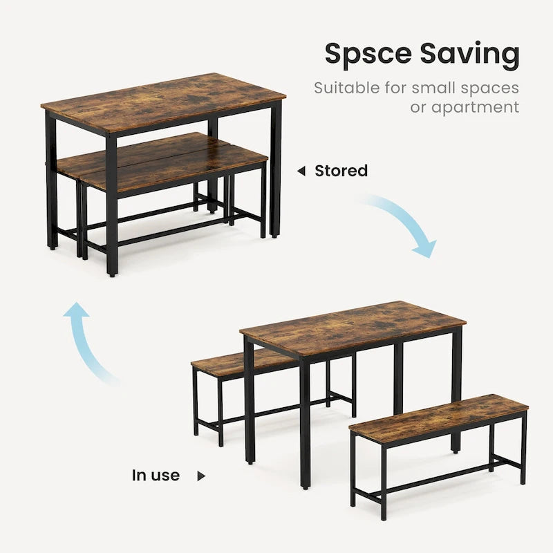 Ensemble table et comptoir de salle à manger pour cuisine-21