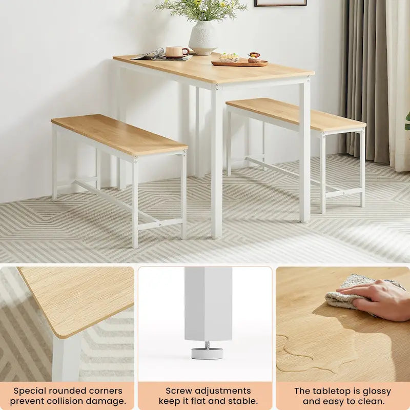 Ensemble table et comptoir de salle à manger pour cuisine-32