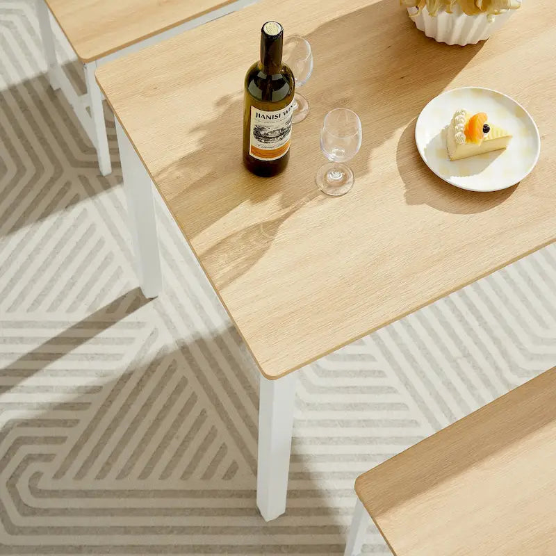 Ensemble table et comptoir de salle à manger pour cuisine-33