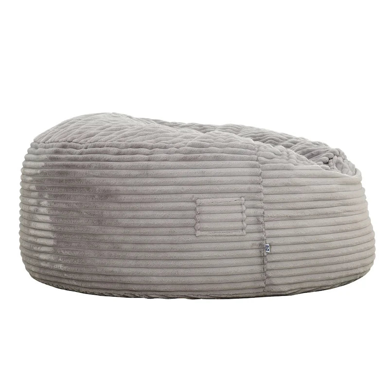 Pouf en mousse et fausse fourrure Sealy Kade de 1,8 m-4