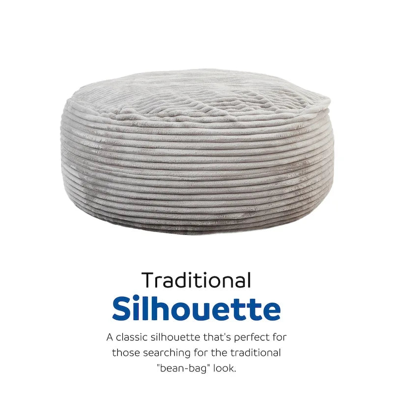 Pouf en mousse et fausse fourrure Sealy Kade de 1,8 m-13