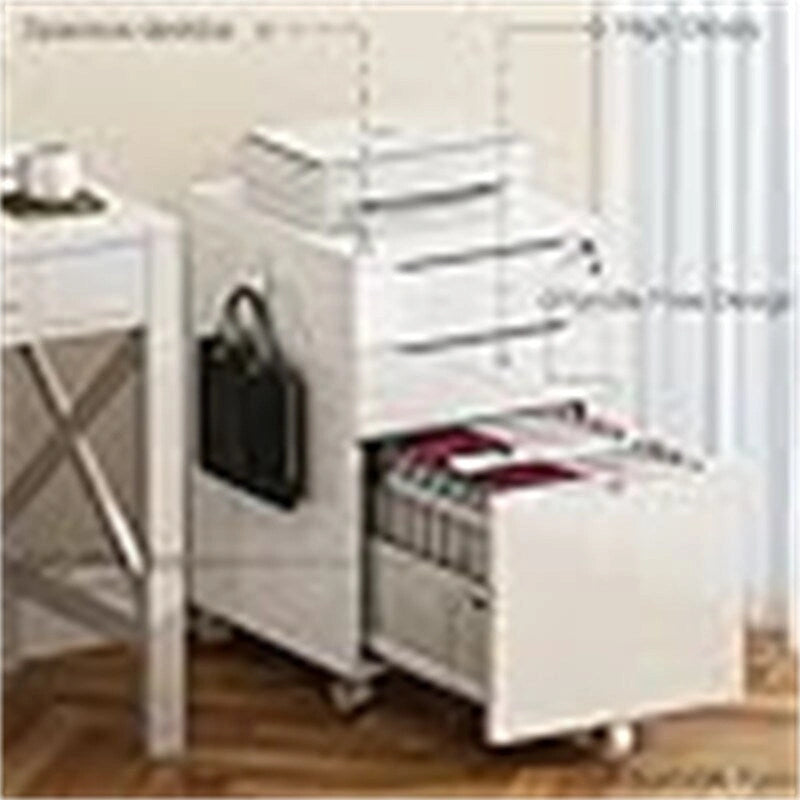 Classeur à dossiers laqué brillant - 45 cm (P) x 40 cm (L) x 65 cm (H)-10