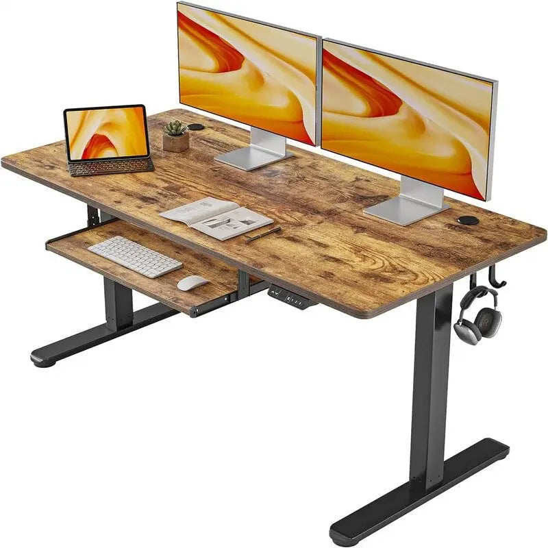 Bureau électrique à hauteur réglable-6