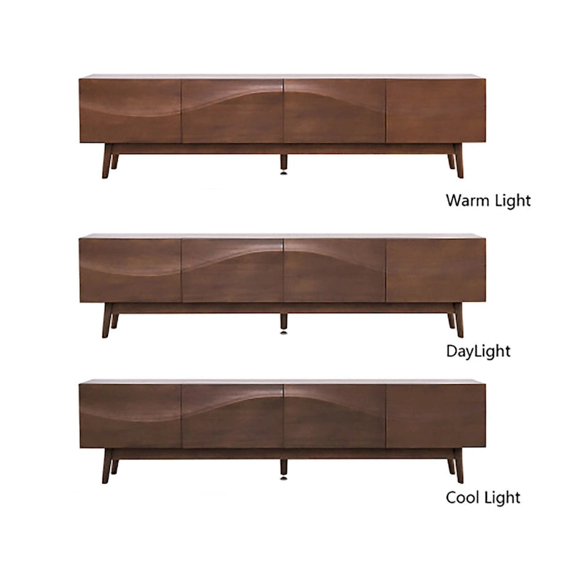 Meuble TV, buffet de rangement, console multimédia-9