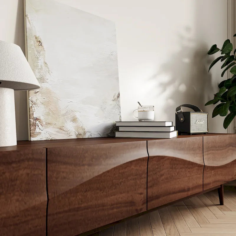 Meuble TV, buffet de rangement, console multimédia-10