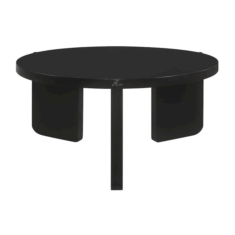 Table basse ronde Harrison Black-2