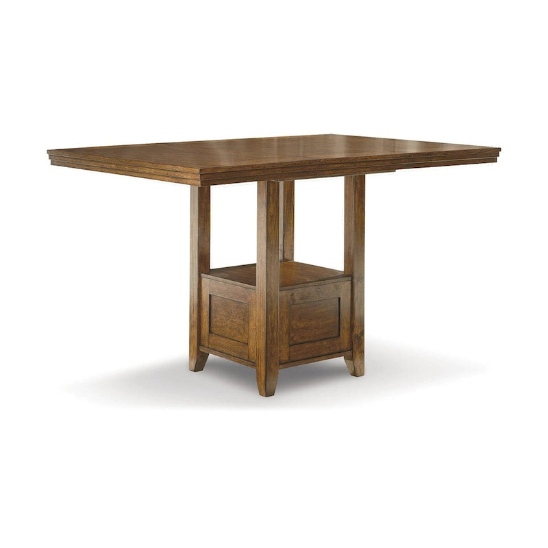 Ensemble de salle à manger 7 pièces hauteur comptoir Ralene marron moyen, Signature Design by Ashley