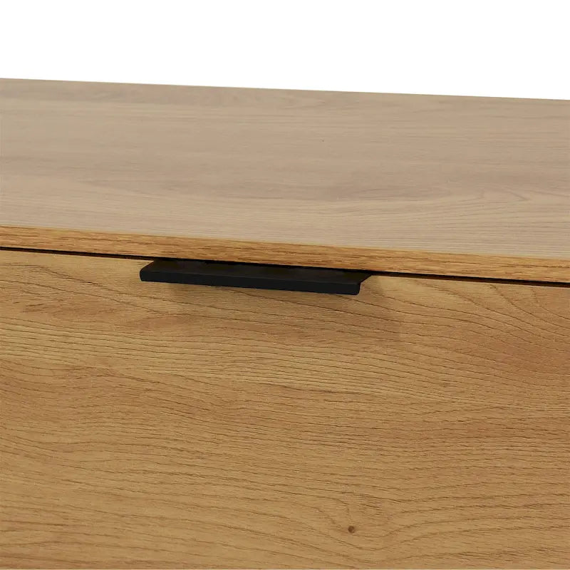 Buffet en bois avec rangement, 3 tiroirs et 2 portes-11