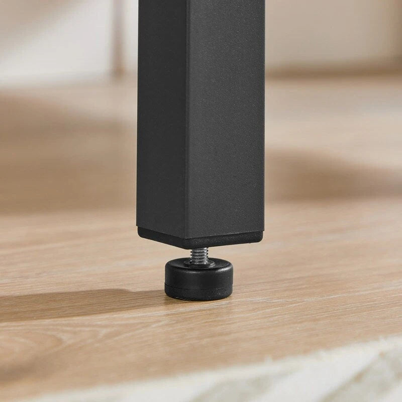 Table de salle à manger pliante vintage de style industriel, table rectangulaire extensible à abattants en bois pour cuisine, salon, salle à manger-11