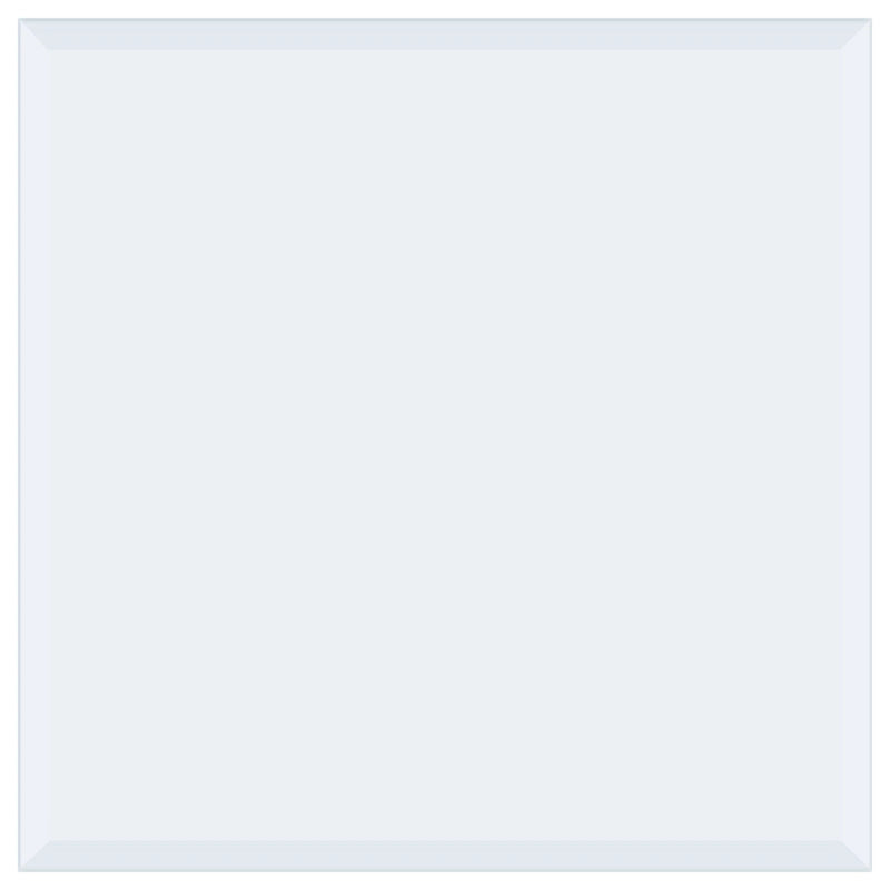 Plateau rectangulaire décontracté en verre trempé transparent-12