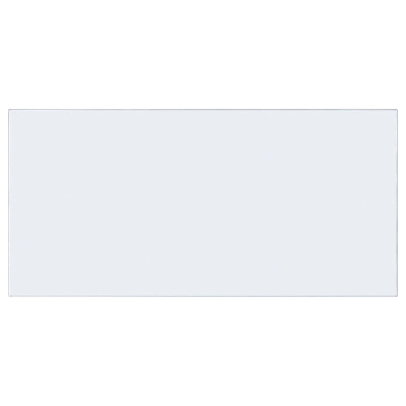 Plateau rectangulaire décontracté en verre trempé transparent-19