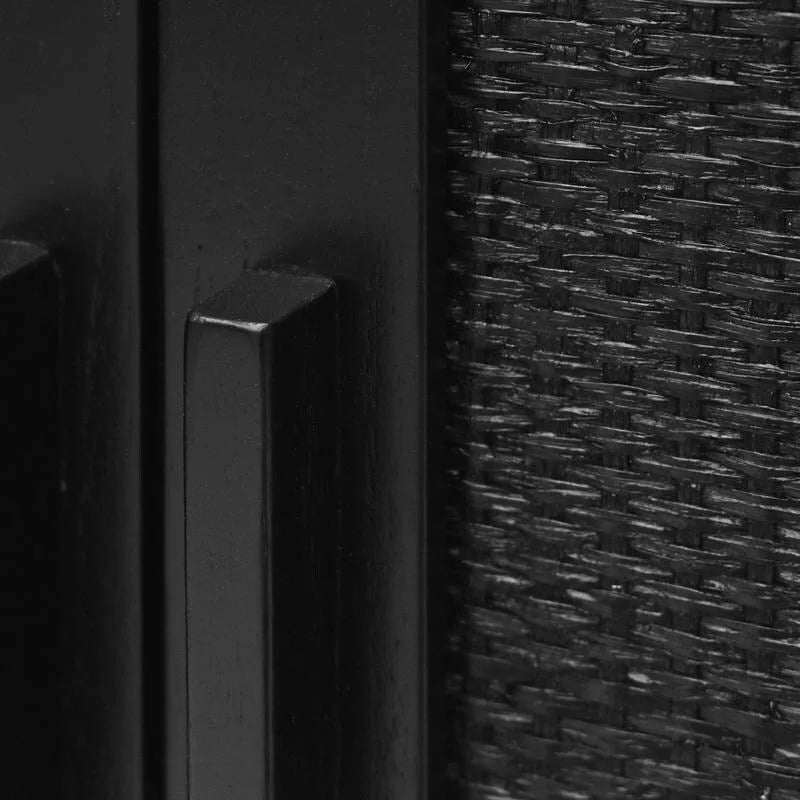 Meuble à 2 portes Hopper Studio Delancey noir-5