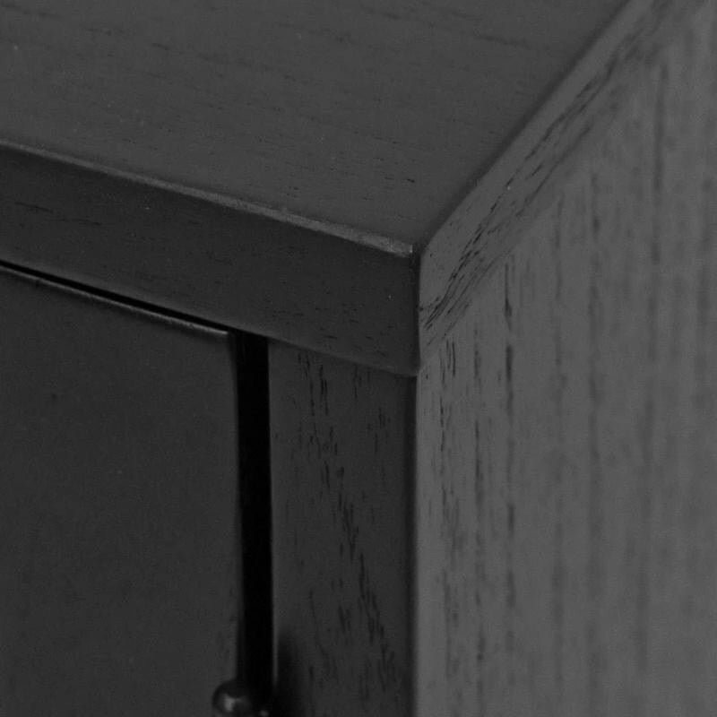 Meuble à 2 portes Hopper Studio Delancey noir-6