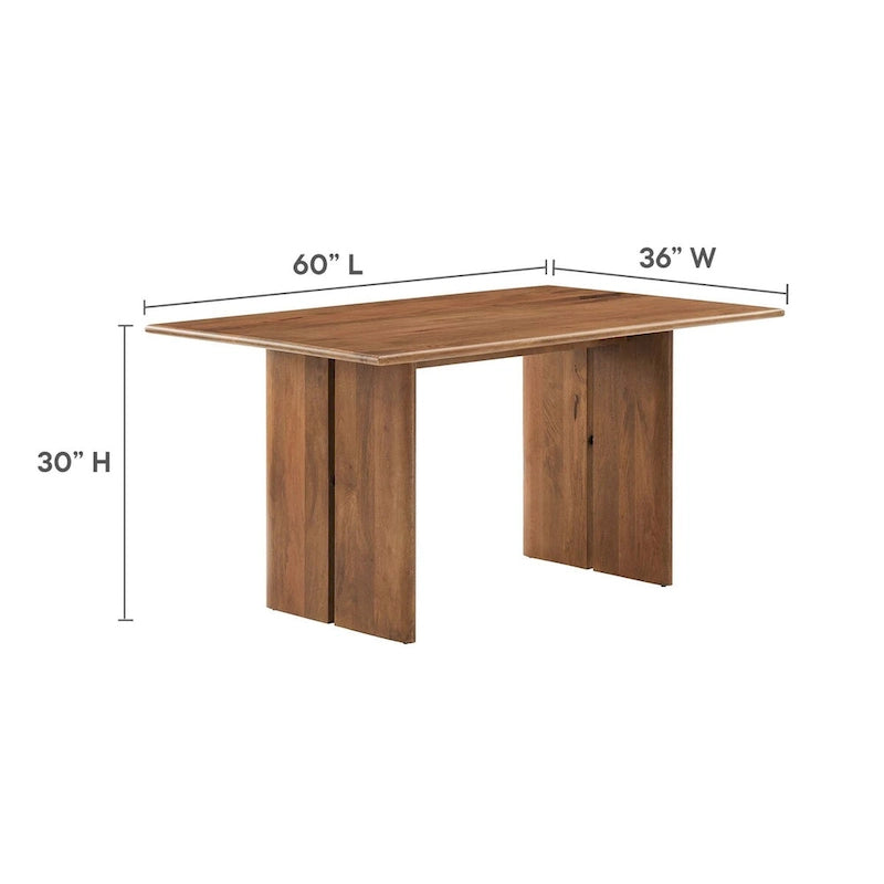 Table de salle à manger en bois Amistad 60-19